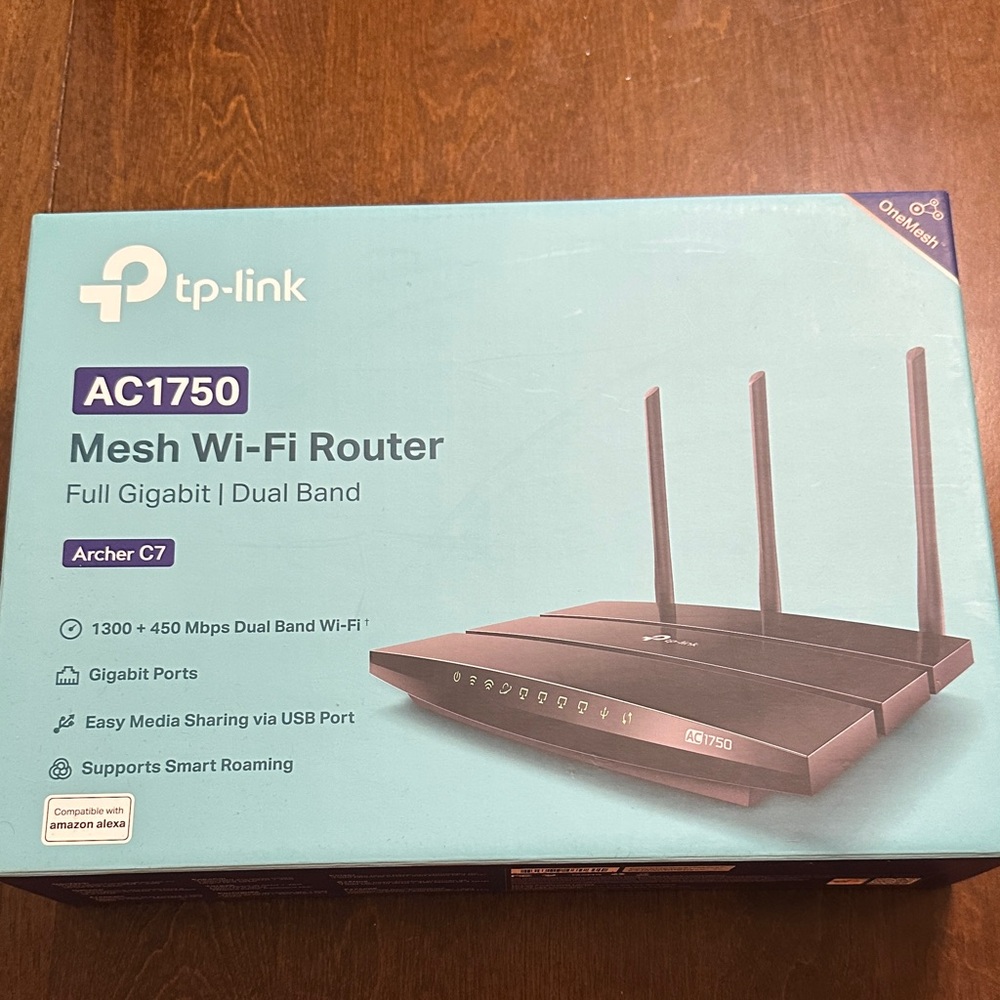 TP-Link Archer C7 Dual Band Router - Black